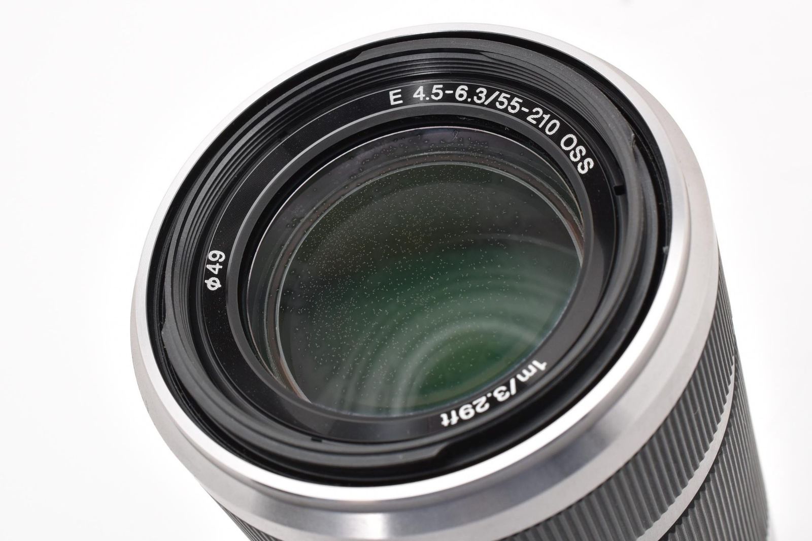 実用品】Sony ソニー E 4.5-6.3 55-210mm OSS SEL55210 シルバー AF