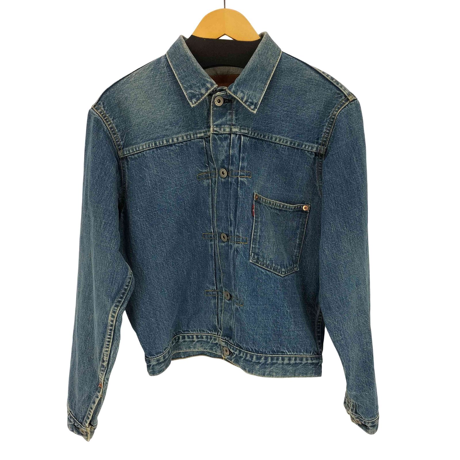 リーバイス Levis 94年製 復刻 ボタン裏J02 71506XX 1st 赤耳 BIG E