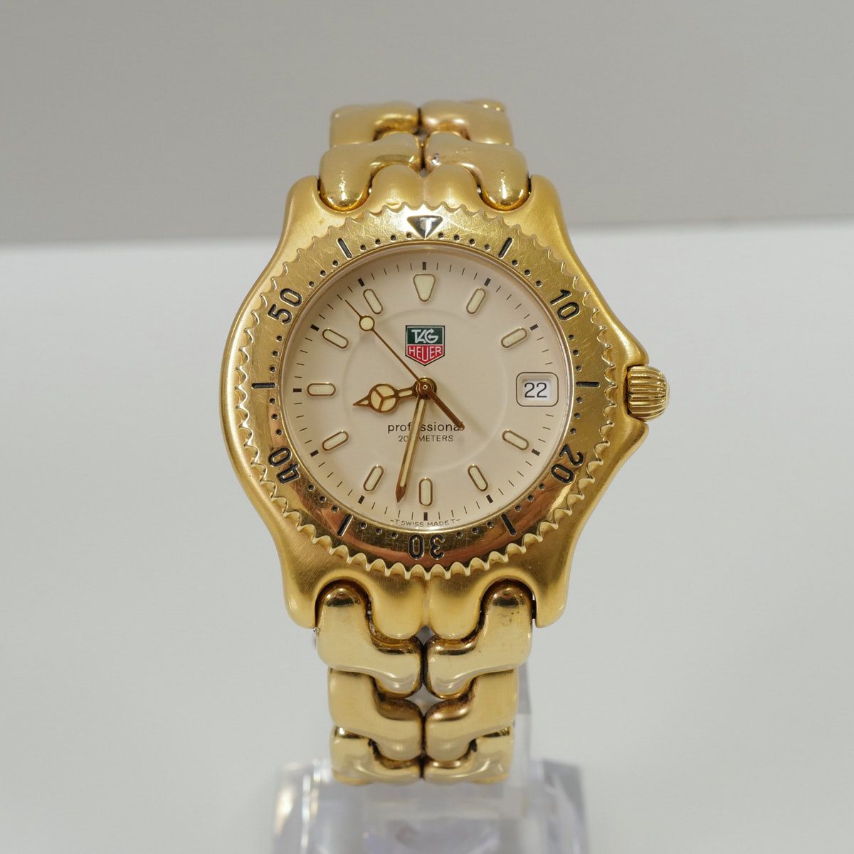 TAG HEUER タグホイヤー プロフェッショナル メンズ 腕時計 USED美品 