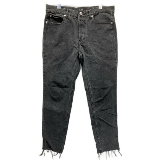 　A.P.C.　デニムパンツ　Gパン　ジーンズ　ボトムス　ボタンフライ　無地　マニッシュ　古着　/1583