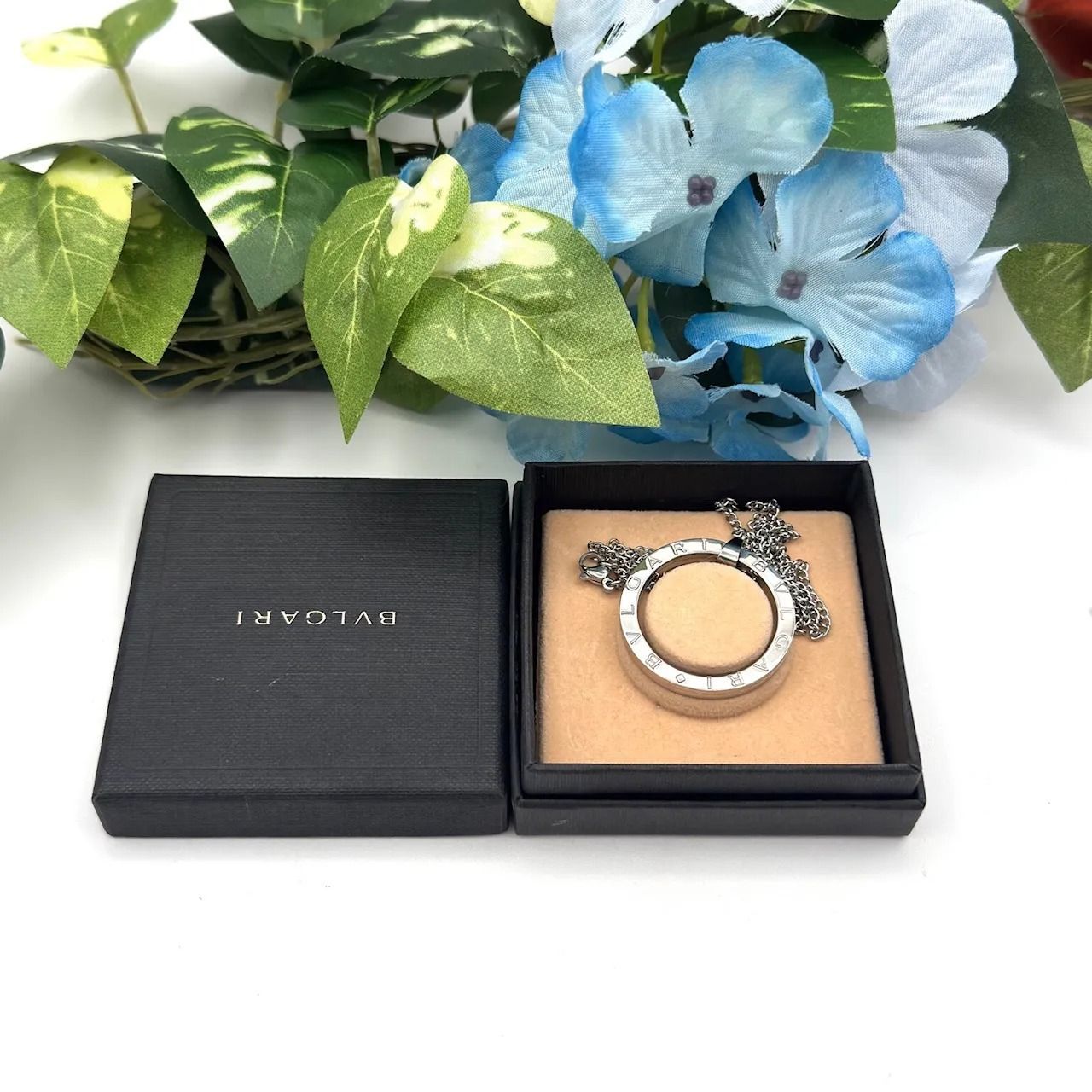 BVLGARI ビーゼロワン リングロゴ ネックレス（4-73-50） - メルカリ