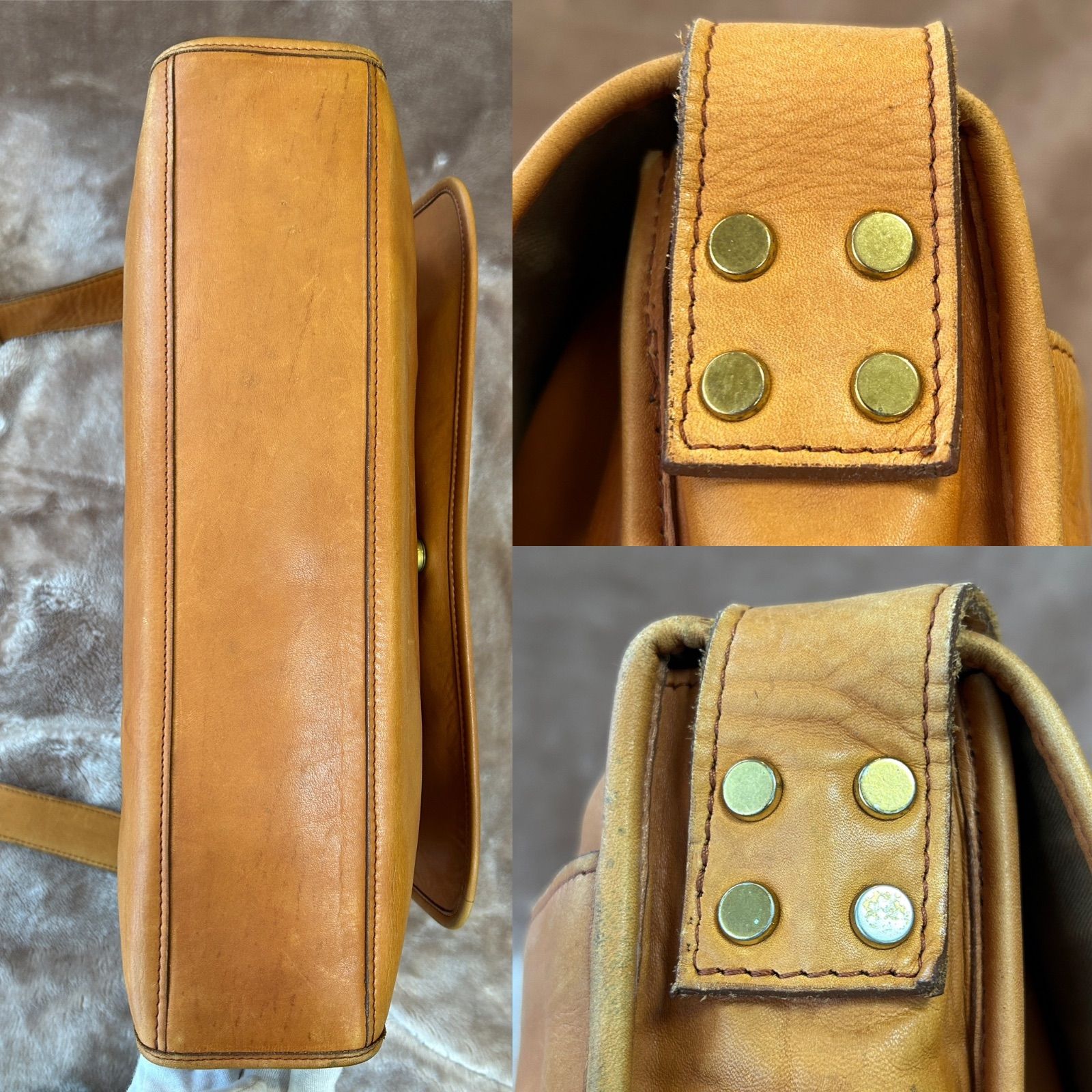 ソメスサドルSOMES SADDLEワンショルダーバッグワンショルダーバック クロスボディバッグ クロスボディバック 襷掛けバッグたすき掛けバッグ斜め掛けバッグ肩掛けバッグ鞄カバンかばんブラウン茶色キャメルレザー本革牛革冊子日本製国内製メイドインジャパン国産 ソメスサドルSOMESSADDLEワンショルダーバッグワンショルダーバック