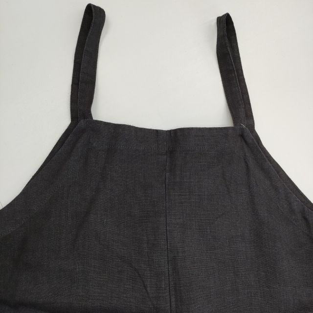 fog linen work リトアニア製 リネンサロペットパンツ オーバーオール