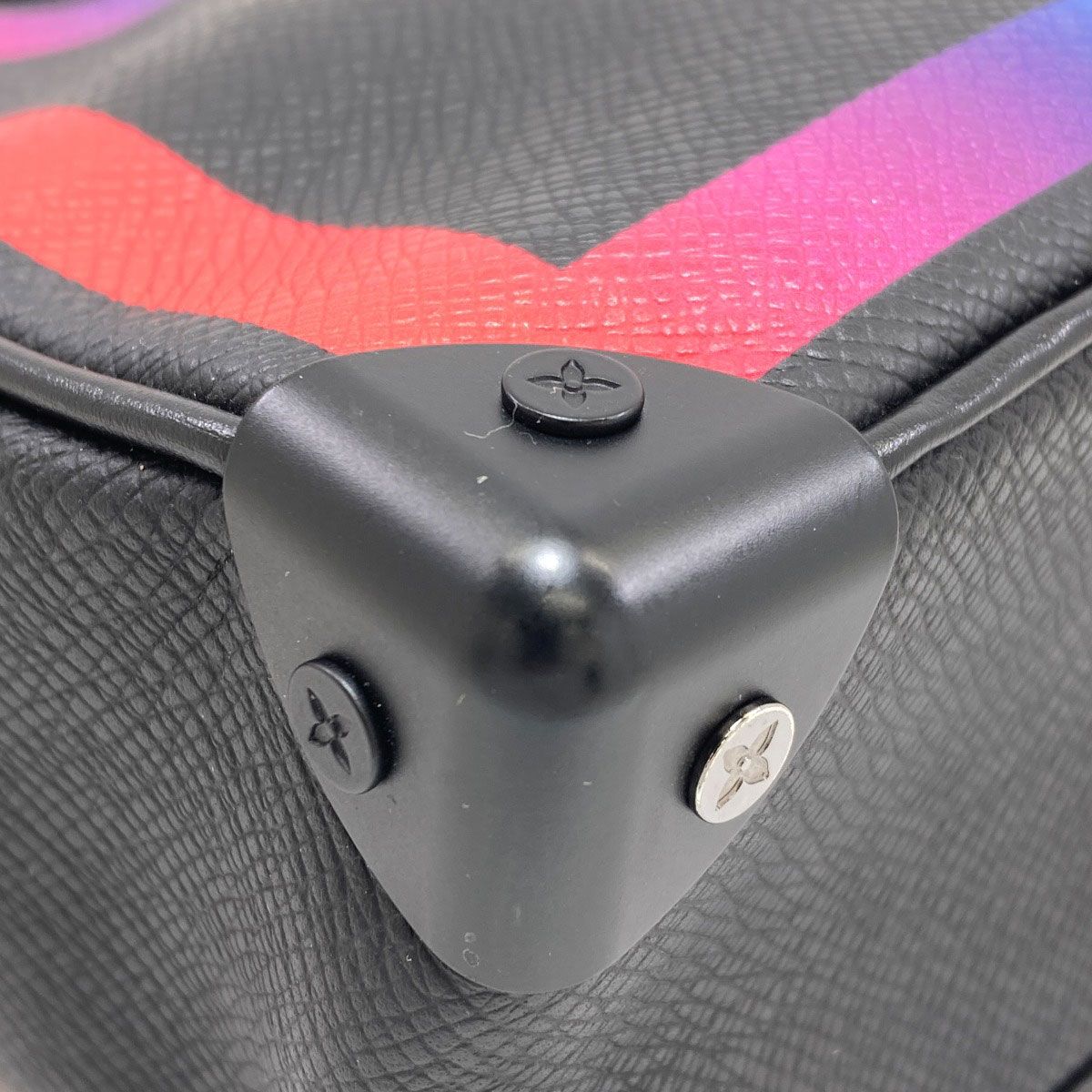 LOUIS VUITTON ルイヴィトン M30351 ミニ・ソフトトランク ショルダーバッグ タイガレザー レディース [中古] LOUIS VUITTON ルイヴィトン M30351 ミニ・ソフトトランク ショルダー