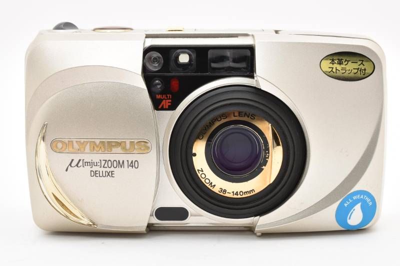 オリンパス μ ZOOM 140 デラックス フィルムカメラ ジャンク OLYMPUS μ[mju ] zoom 140 DELUXE フィルムカメラ｜Yahoo!フリマ（旧