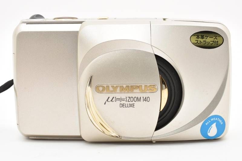 光学極上品】Olympus オリンパス μ[mju:] ZOOM 140 DELUXE コンパクト