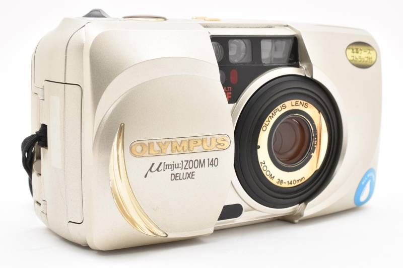 光学極上品】Olympus オリンパス μ[mju:] ZOOM 140 DELUXE コンパクト