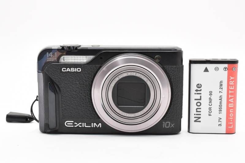 CASIO カシオ EXILIM EX-H15 ブラック Casio EXILIM Hi-ZOOM EX-H15 14.1MP digital camera W. 10x Zoom Lens