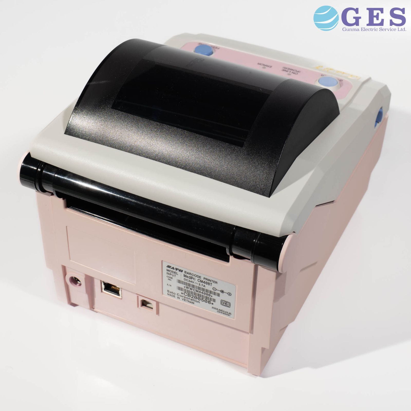 sato MediPri CM408T バーコードプリンター SATO CM408T+CT USB/LAN ラベルプリンタ バーコードラベルプリンタ