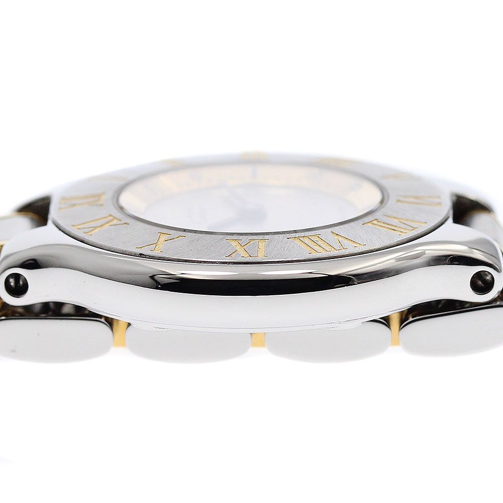 カルティエ CARTIER W10073R6 マスト21 クォーツ レディース 良品 保証書付き_952679 カルティエ CARTIER W10073R6 マスト21 クォーツ レディース 良品