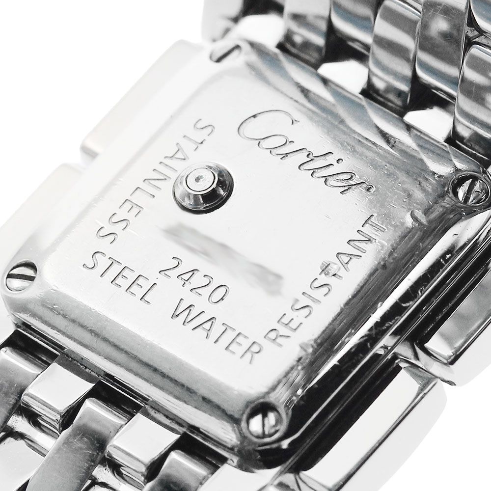 カルティエ CARTIER W61001T9 パンテールリュバン シェルダイアル クォーツ レディース _946980 カルティエ CARTIER W61001T9 パンテールリュバン シェルダイアル