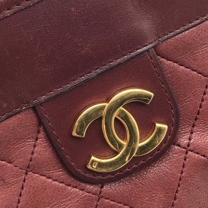 CHANEL シャネル ココマーク マトラッセ ラムスキン ハンド クラッチ