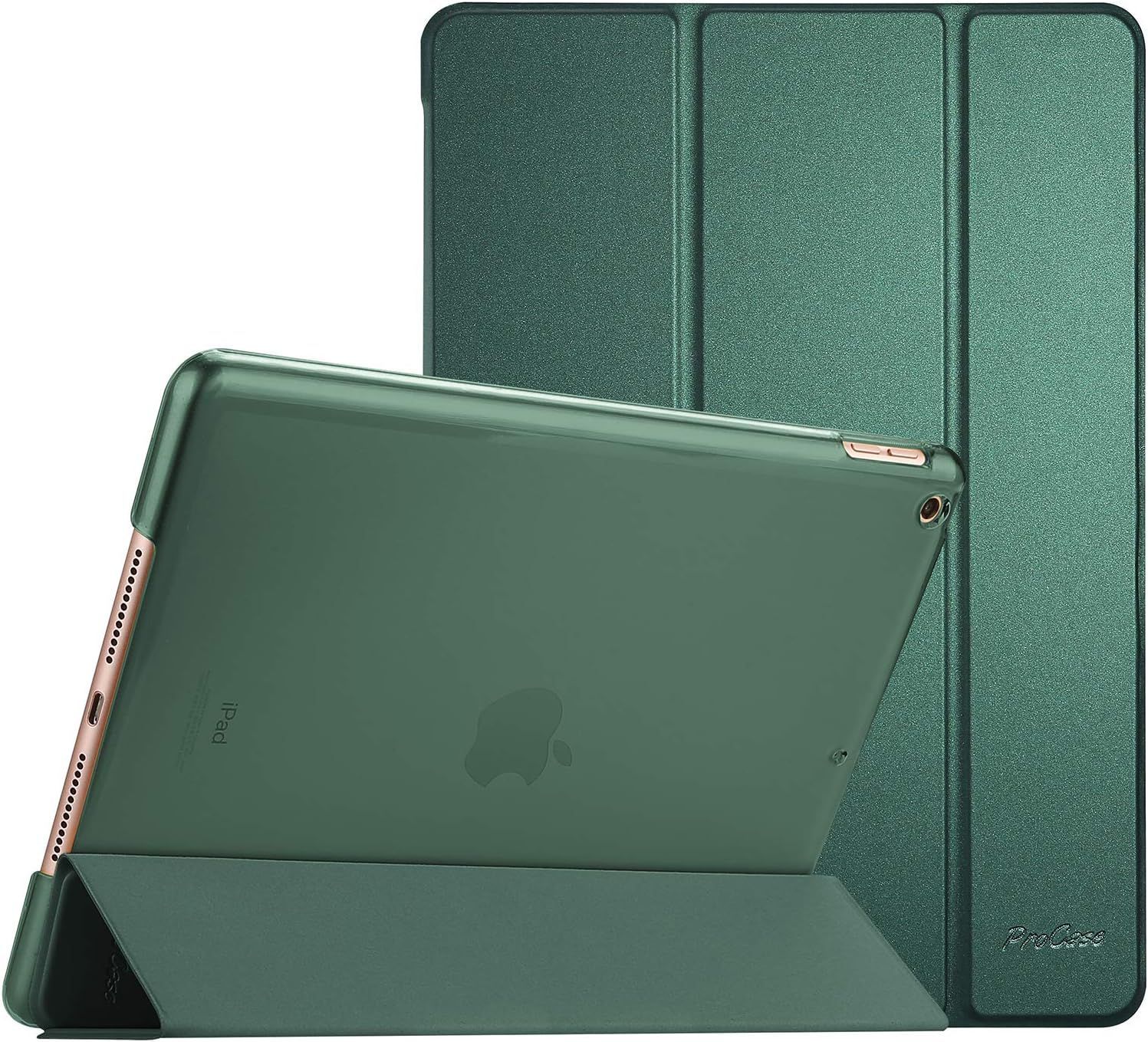 Apple iPad (ミッドナイトグリーン) 本体 ProCase iPad 9/8/7ケース 半透明ミッドナイトグリーン - メルカリ