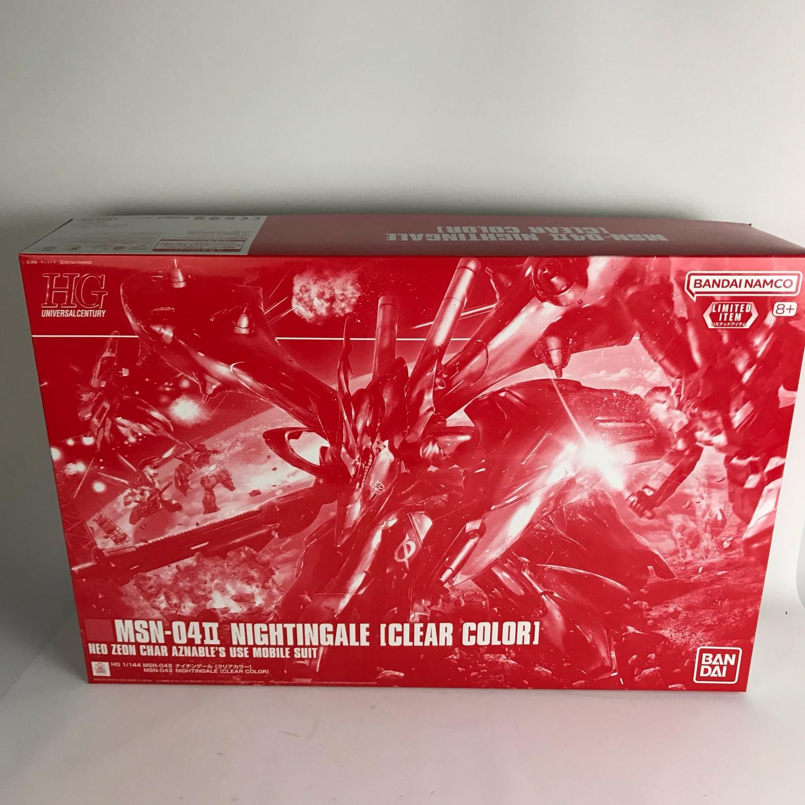 HG1/144 HGUC MSN-04II ナイチンゲールクリアカラー 機動戦士ガンダム 