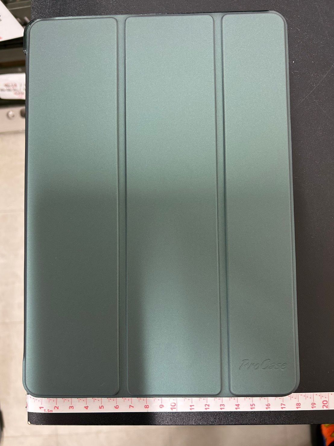 ProCase iPad 9/8/7ケース 半透明ミッドナイトグリーン - メルカリ