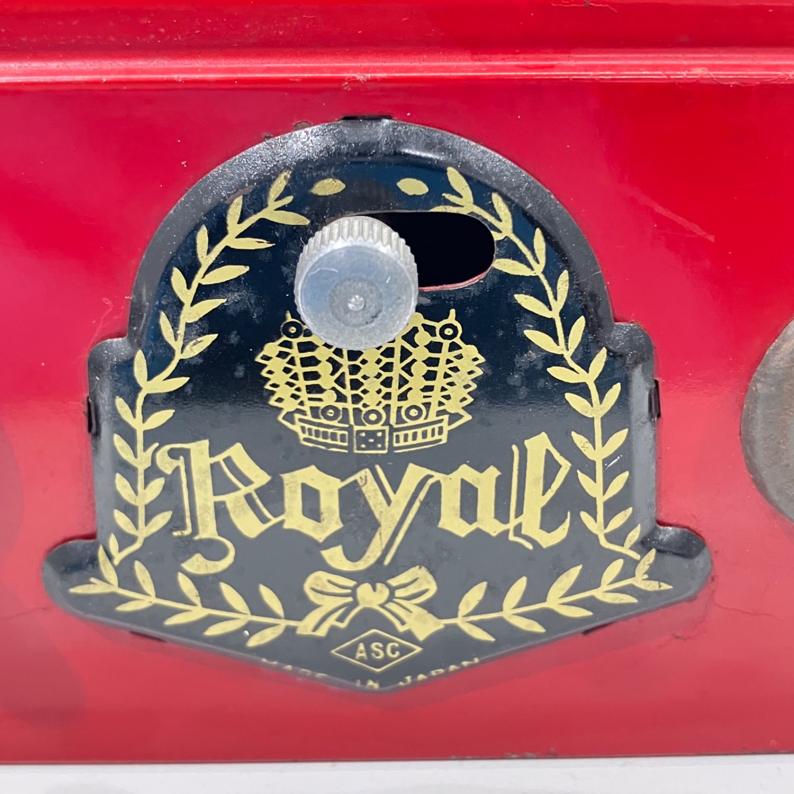 昭和レトロ 手提げ金庫 Royal 金庫 貯金箱 セキュリティボックス【送料