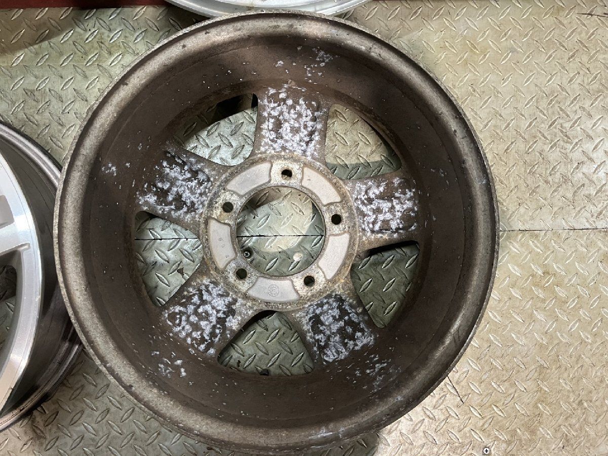 SUZUKI スズキ JB23 ジムニー 純正アルミホイール 16インチ 4本 5.5J5HPCD139.7+22　(MHA819) クレジットカード QRコード決済可能 SUZUKI スズキ JB23 ジムニー 純正アルミホイール 16インチ 4本 5.5