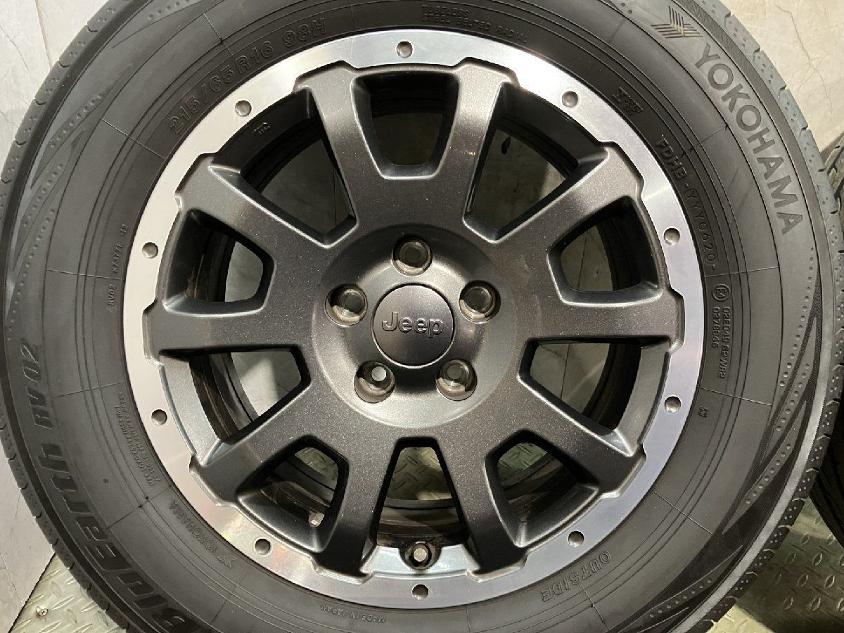 YOKOHAMA BluEarth RV-02 215/65R16】夏タイヤ【Jeep レネゲード 純正 