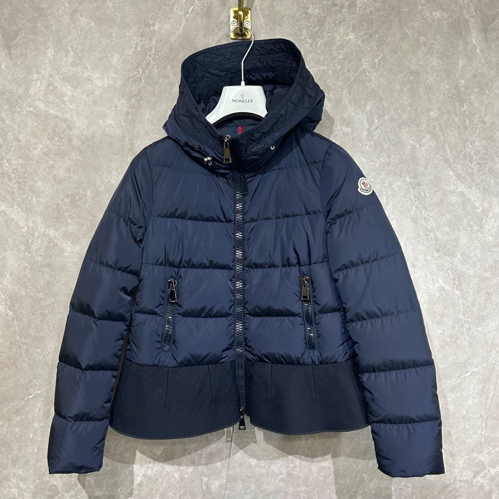 美品 MONCLER モンクレール ダウンジャケットGLACIERネイビー1 