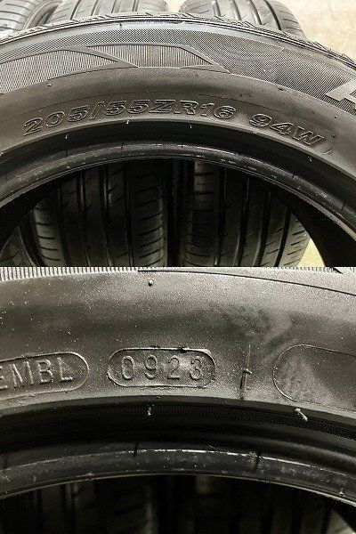 ARROWSPEED AS-S01 205/55ZR16 16インチ 夏タイヤ 4本 23年製 バリ溝