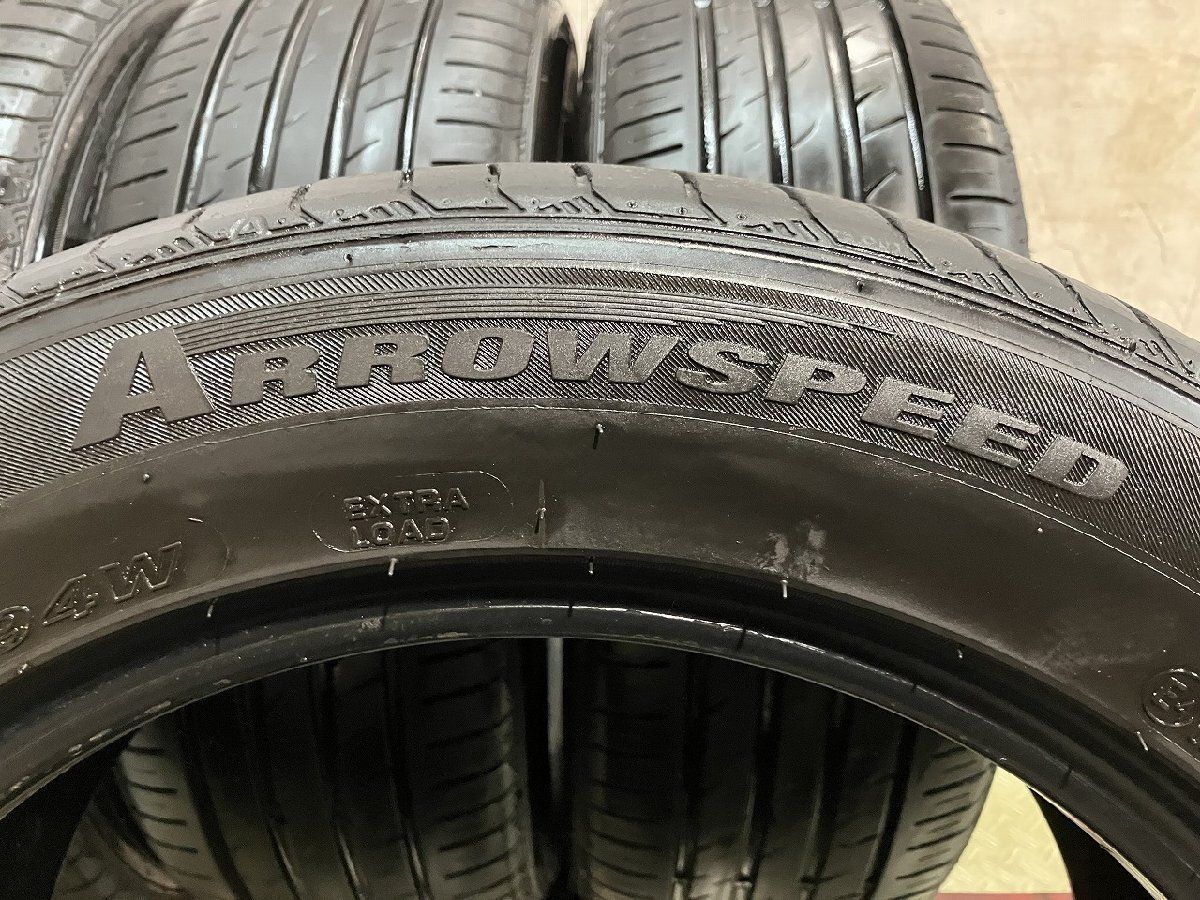ARROWSPEED AS-S01 205/55ZR16 16インチ 夏タイヤ 4本 23年製 バリ溝 プリウス オーリス ブレイド アイシス レガシィB4等　(KTD719) クレジットカード QRコード決済可能 ARROWSPEED AS-S01 205/55ZR16 16インチ 夏タイヤ 4本 23年製 バリ溝