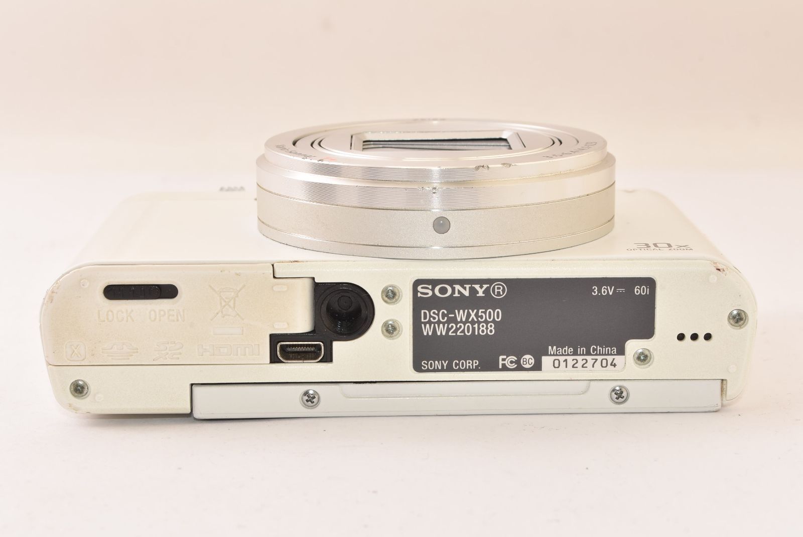 SONY Cyber-shot DSC-WX500 ホワイト　コンデジ 訳あり品 SONY Cyber-shot DSC-WX500 ホワイトの出品 | ONE SCENE（ワンシーン）