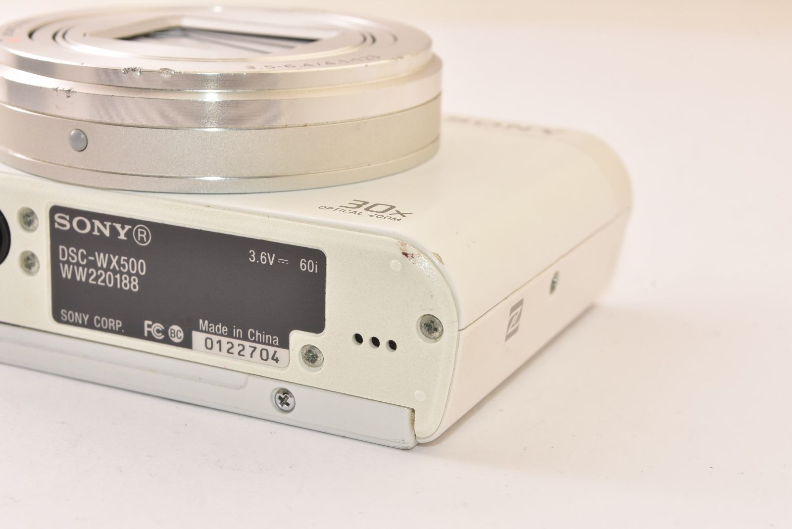 DSC-WX350 ホワイト　ジャンク Amazon Canada: Sony DSCWX350 18 MP Digital Camera (White)