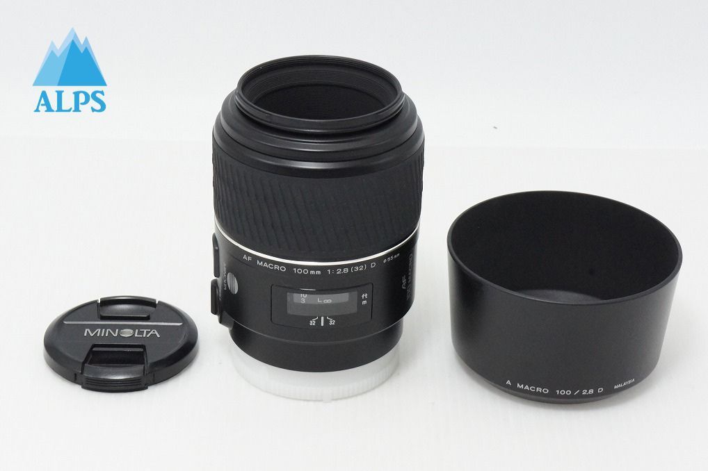 【希少品】MINOLTA AF 100mm F2 SONY Aマウント 美品 MINOLTA ミノルタ AF 100mm F2.8 D MACRO SONY ソニー αマウント