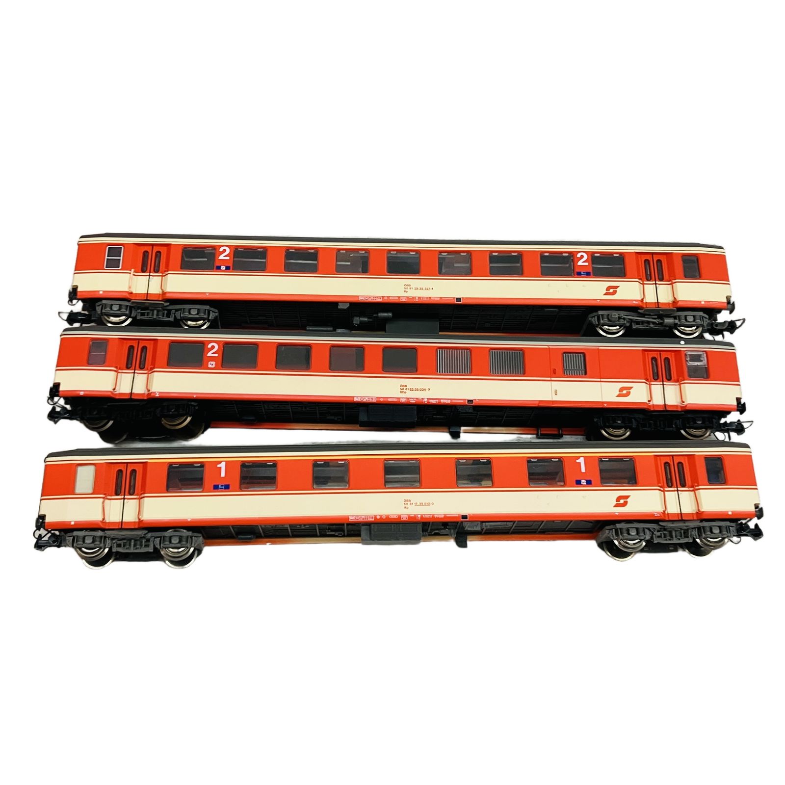 ROCO OBB オーストリア連邦鉄道 客車 3両セット 鉄道模型 HOゲージ