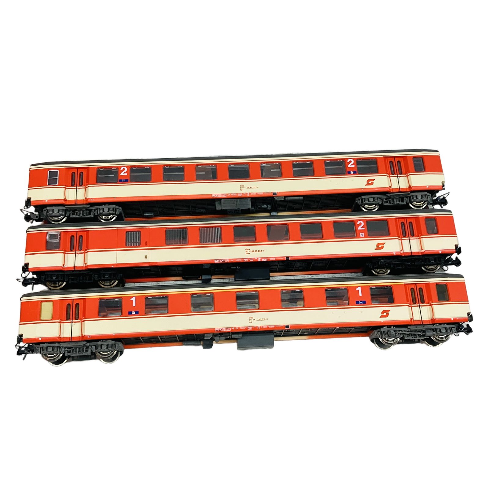 ROCO OBB オーストリア連邦鉄道 客車 3両セット 鉄道模型 HOゲージ