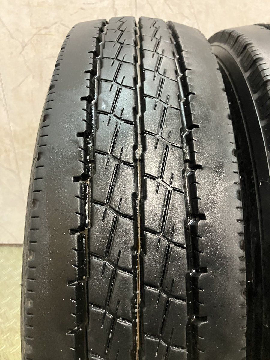 BS R202 175/75R15 103/101N LT 15インチ ライトトラック用 夏タイヤ 6本 22年製 バリ溝 ダイナ トヨエース等　(KTS146) LT ライトトラック用】175/75R15 103/101N LT 4本 夏タイヤ