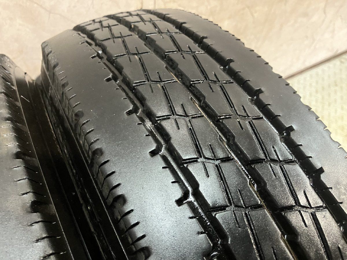 【走行短め】2025年製 TOYO DELVEX M135 175/75R15 103/101N LT 15インチ ライトトラック用 夏タイヤ 2本 ダイナ トヨエース等　(MTW430) クレジットカード QRコード決済可能 TOYO DELVEX M135 175/75R15 103/101N LT 15インチ ライトトラック用