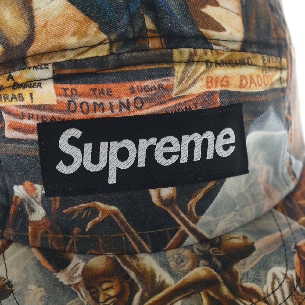 SUPREME (シュプリーム) 25SS ×ERNIE BARNES CAMP CAP アーニー