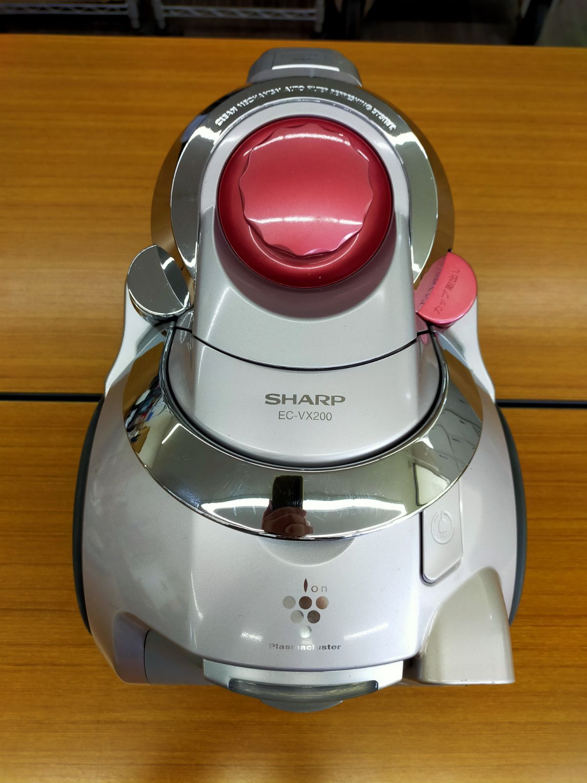 0322-629 シャープ 電気掃除機 EC-VX200-P 2009 ヨドバシ.com - シャープ SHARP サイクロン掃除機 ピンク系