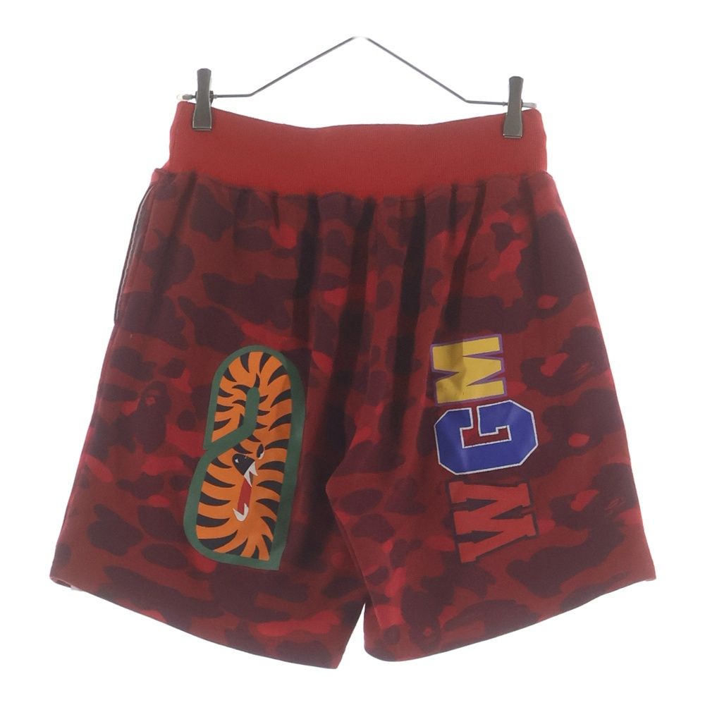 A BATHING APE (アベイシングエイプ) CRAZY CAMO SHARK SWEAT SHORTS