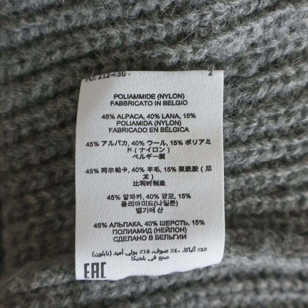 DRIES VAN NOTEN (ドリスヴァンノッテン) ウール混 アルパカニット