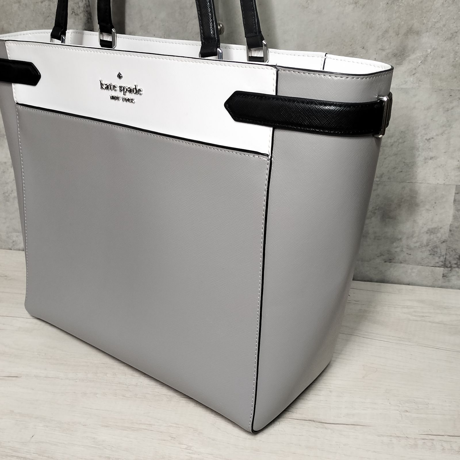 大容量【極美品】kate spade NEW YORK ステイシー カラーブロック 