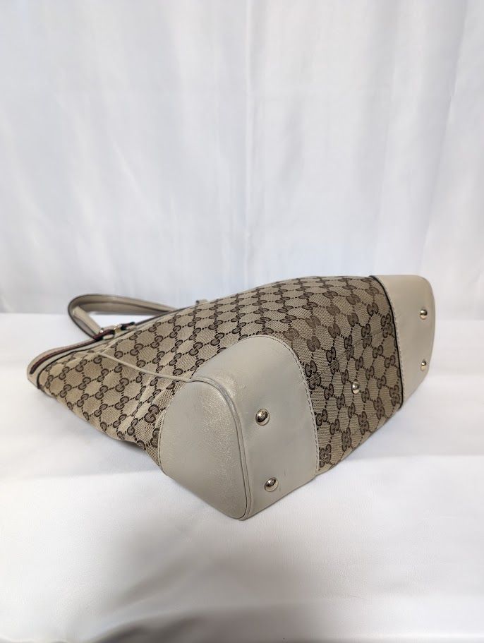 （GUCCI ）グッチハンドバックシェリーライン グッチ GGキャンバス シェリーライン ハンドバッグ トートバッグ