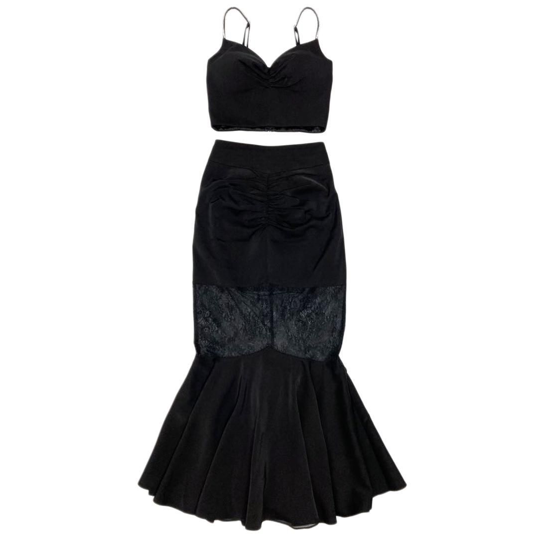 ROBE de FLEURS Glossy / ローブドフルールグロッシー】サテンレース 