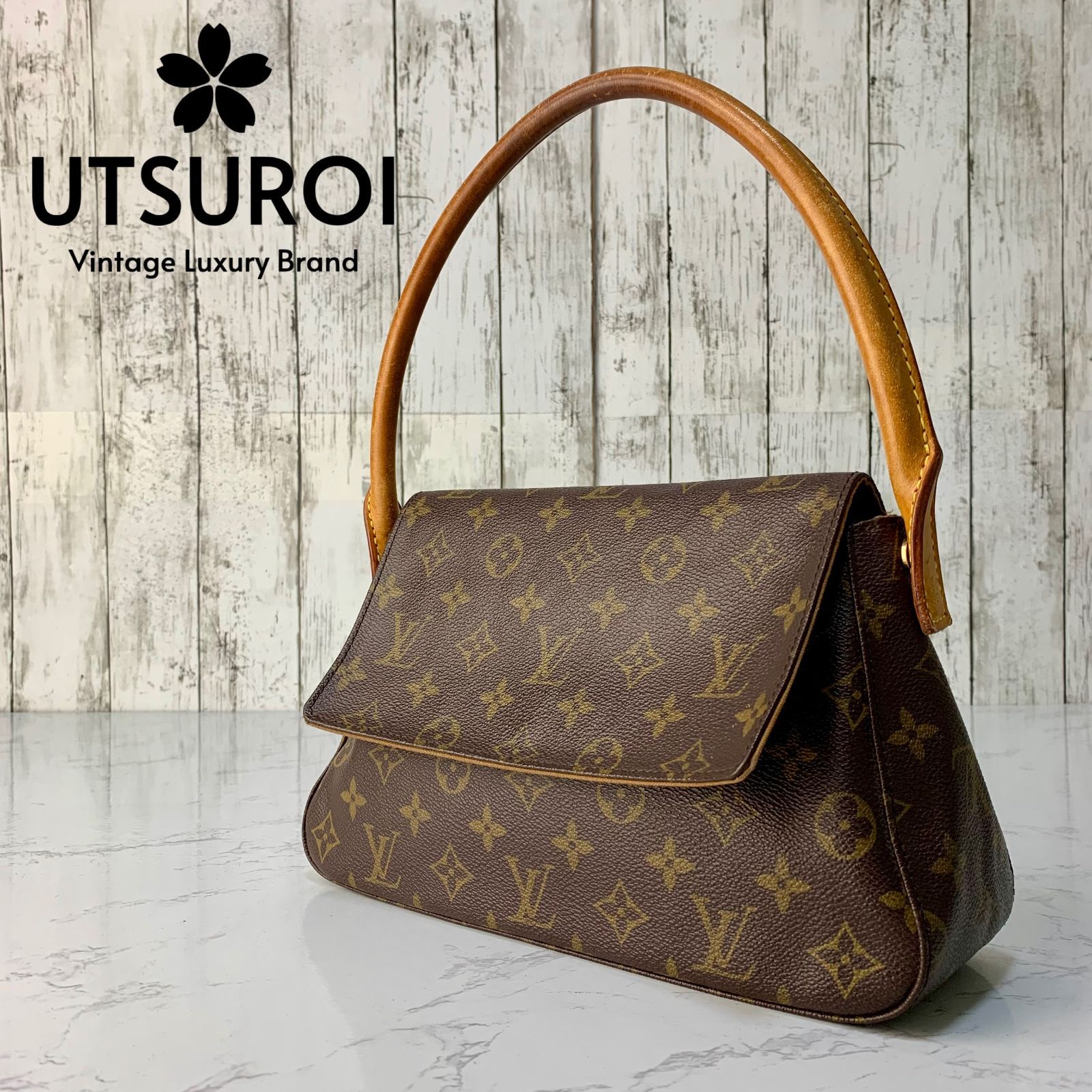 LOUIS VUITTONルイ・ヴィトン モノグラムミニルーピング M51147 Louis Vuitton ルイヴィトン モノグラム ミニ・ルーピング M51147の