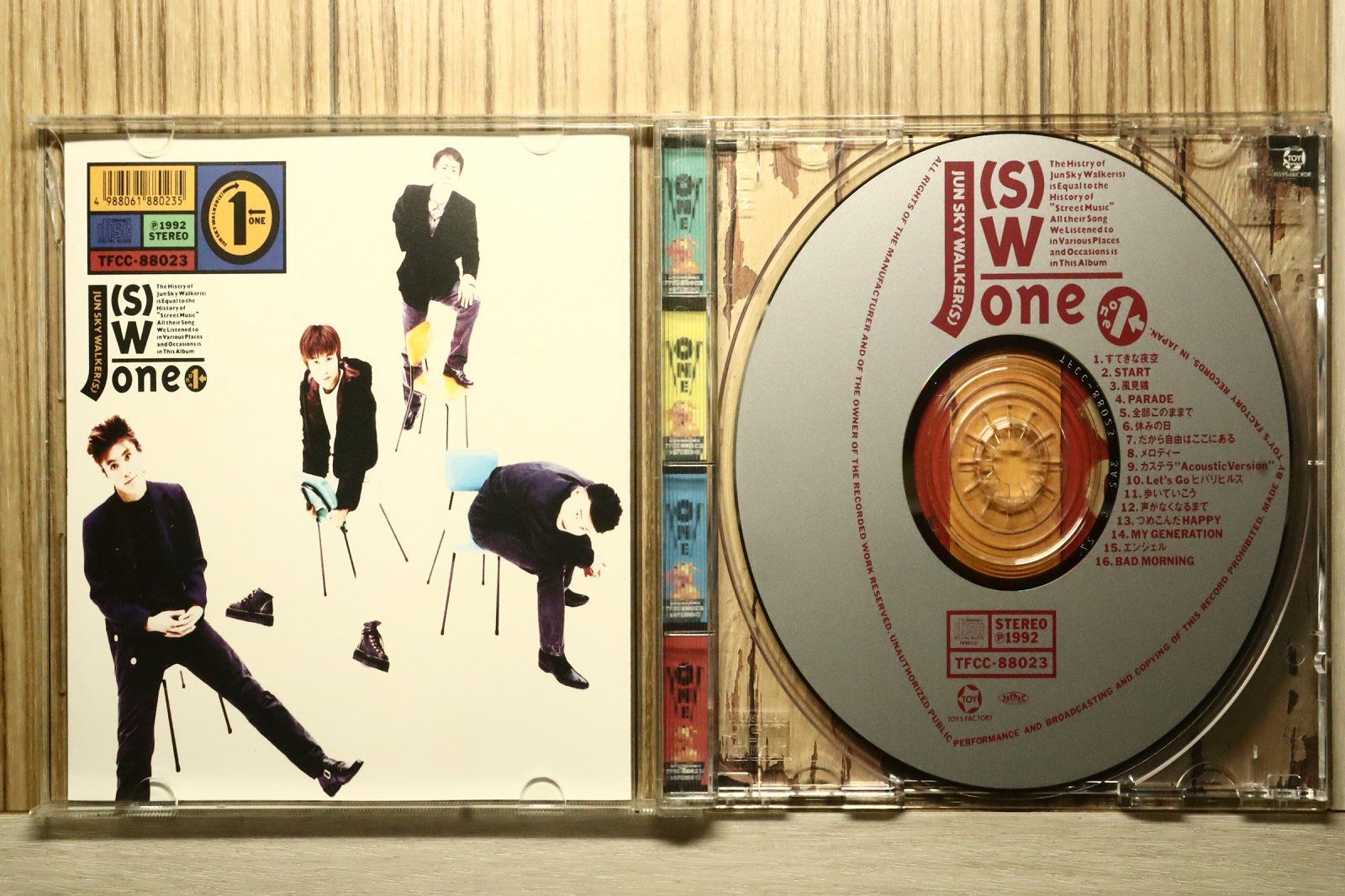 国内盤CD☆ジュンスカイウォーカーズ/JUN SKY WALKER(S)□ ONE