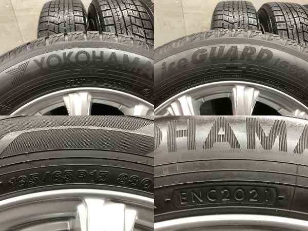 YOKOHAMA ice GUARD iG60 185/65R15】スタッドレス【Weds JOKER 15