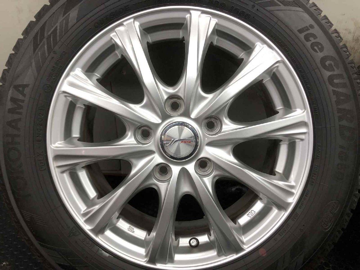 【YOKOHAMA ice GUARD iG50 PLUS 205/65R15】冬 4本【Weds JOKER 社外 15インチ 6J5HPCD114.3+53】ステップワゴン等　(VTP147) クレジットカード QR決済可能 YOKOHAMA ice GUARD iG50 PLUS 205/65R15】冬 4本【Weds JOKER 社外 15