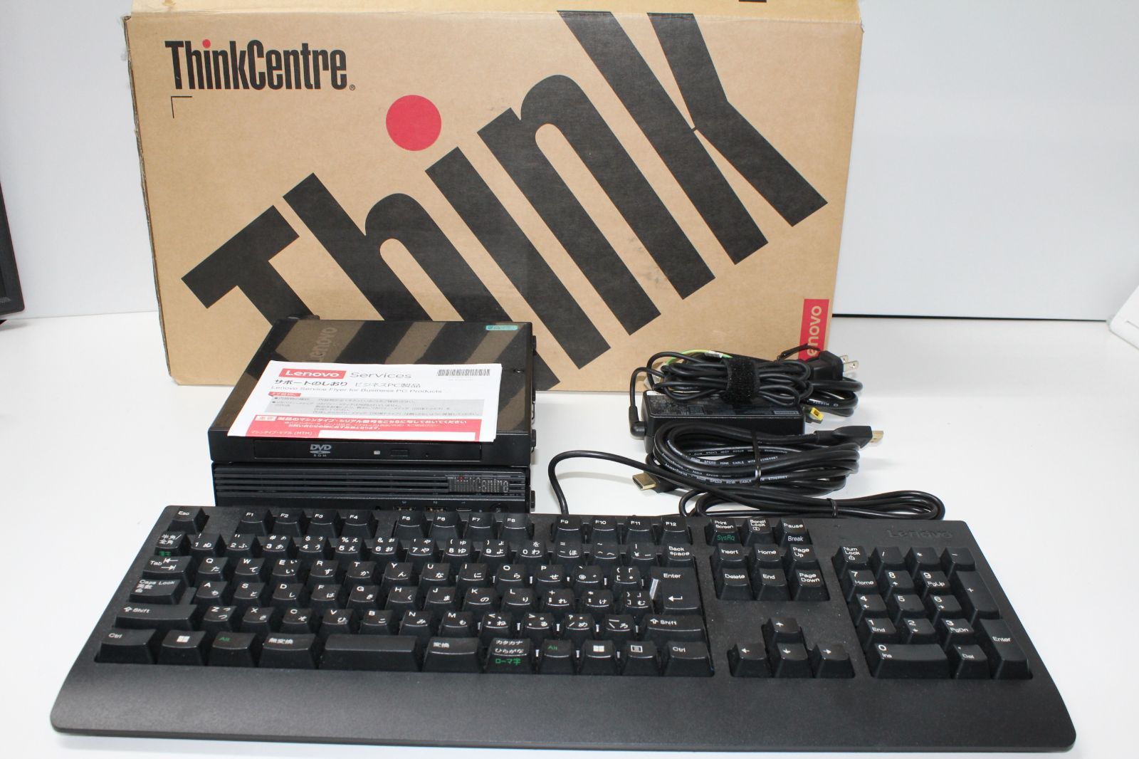 【中古デスクトップPC】Lenovo〈Think Centre M70q Gen3〉Intel Core i3/SSD256GB/メモリ8GB ⑤ 中古デスクトップPC】Lenovo〈Think Centre M70q Gen3〉Intel Core i3