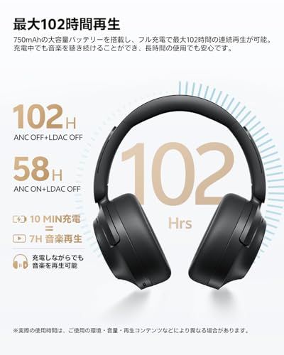 【VGP2026 受賞】QCY H3S ヘッドホン ワイヤレスヘッドホン QCY H3PRO ワイヤレスヘッドホン Bluetooth 5.4 ノイズキャンセリング
