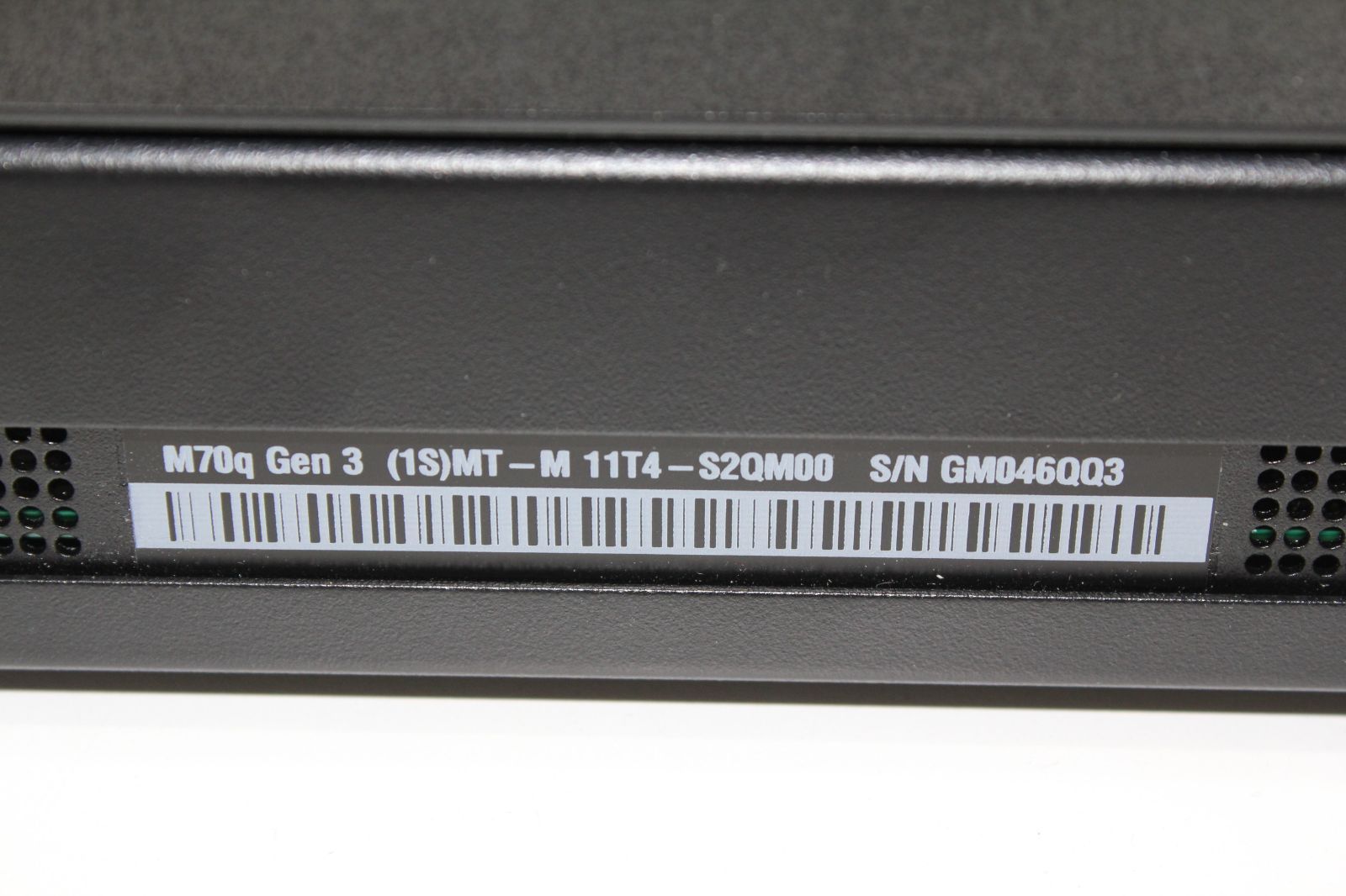 中古デスクトップPC】Lenovo〈Think Centre M70q Gen3〉Intel Core i3