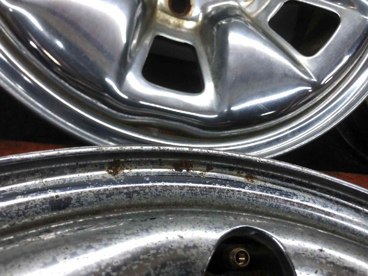 TOYOTA トヨタ 100系ハイエース 純正メッキホイール 15インチ 4本