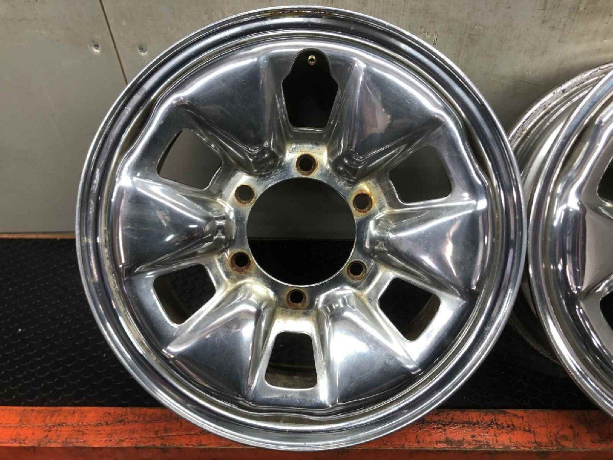 TOYOTA トヨタ 100系ハイエース 純正メッキホイール 15インチ 4本
