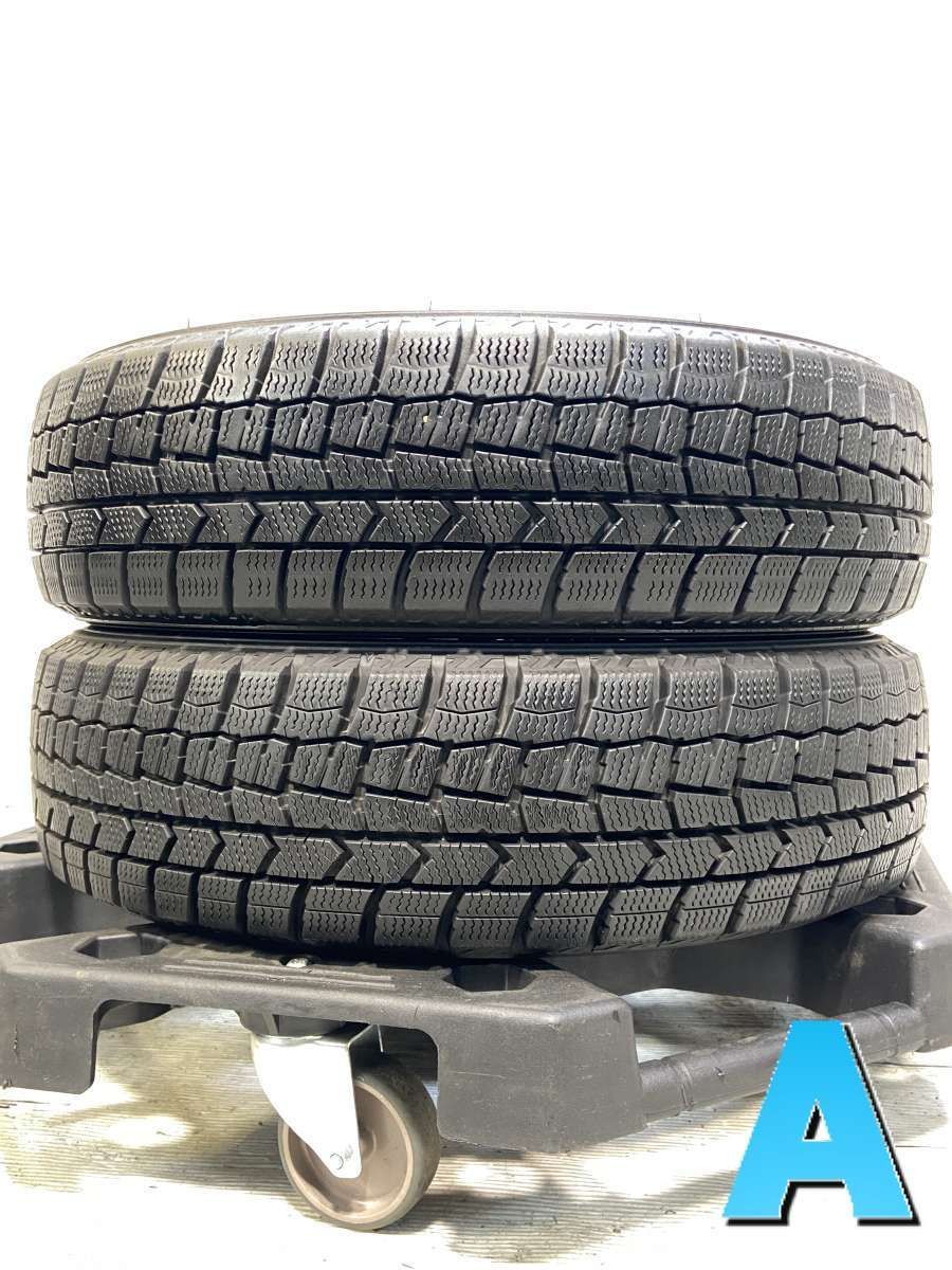 155/65R14 ダンロップ ウィンターマックス WM02 中古タイヤ スタッドレスタイヤ 2本セット w14260412022