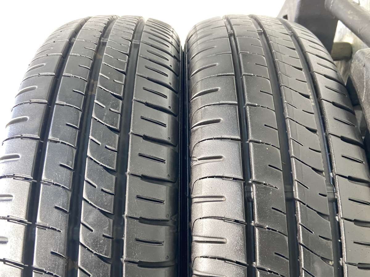 【商談中】155‐65R13 9.5分山 ダンロップ エナセーブEC204 2021年製 中古タイヤ【2本】(M13-0657） 155/65R13 ダンロップ エナセーブ EC204 中古タイヤ サマータイヤ 2本